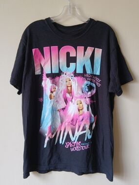 Nicki Minaj Tour Graphic Tee Official Merchandise